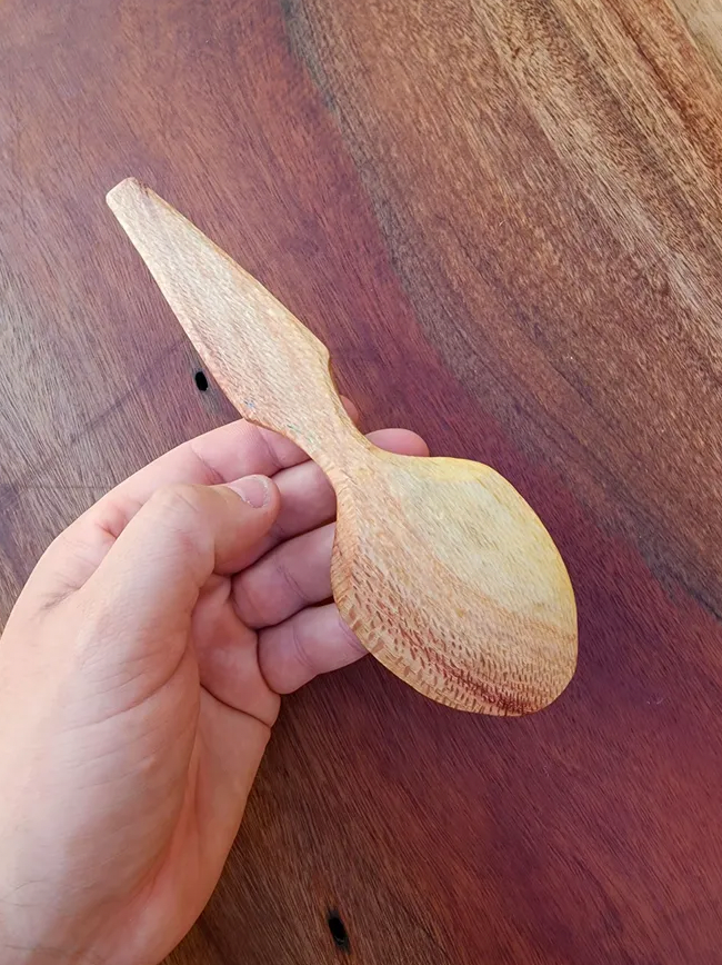 Serving Silky Oak spoon