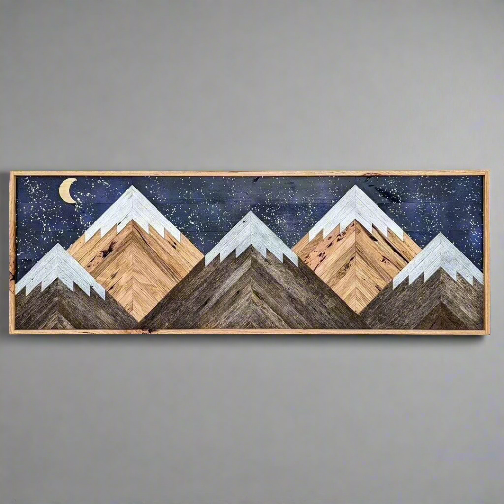 Mountainscape Wall Art 1500x500mm (pre-order)