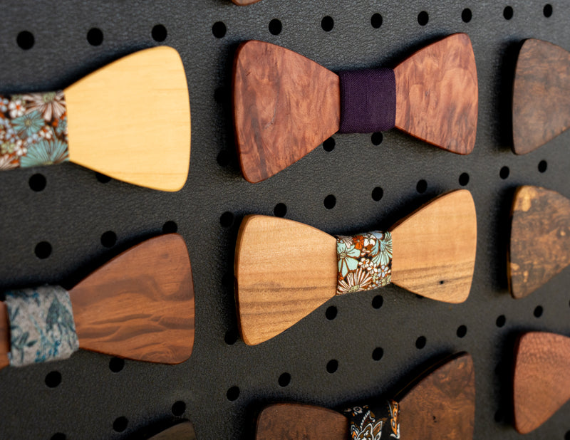 Wooden Bowties