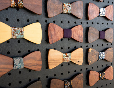 Wooden Bowties