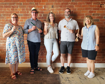 Spoon Carving Workshops and spoons