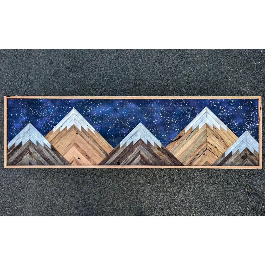 Mountainscape Wall Art 1800x600mm (pre-order) – AC Woodwork Store