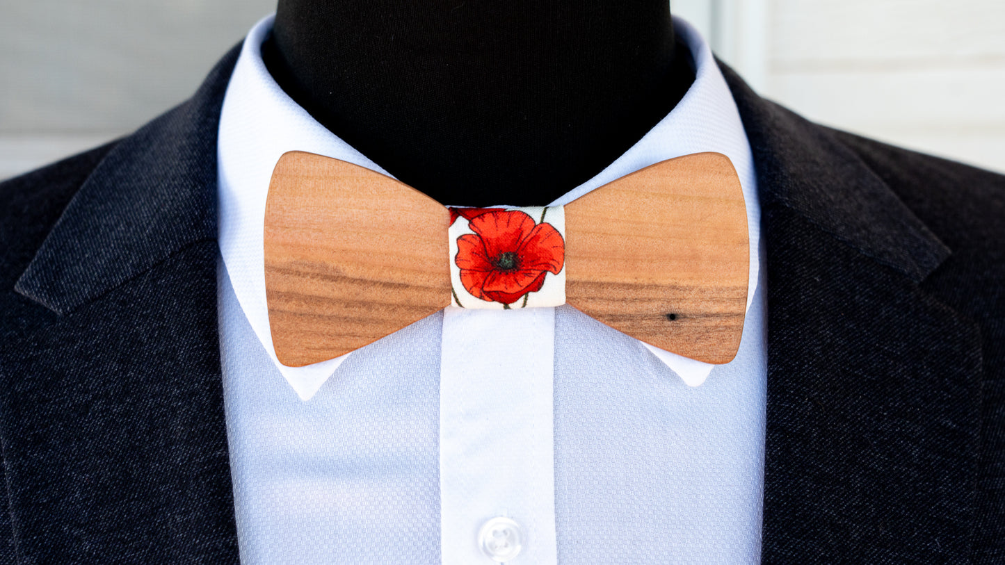 Handmade Tasmanian Myrtle Bowtie