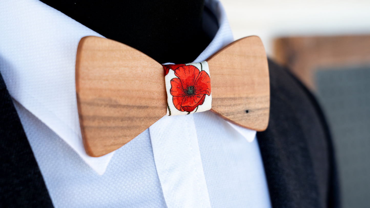 Handmade Tasmanian Myrtle Bowtie