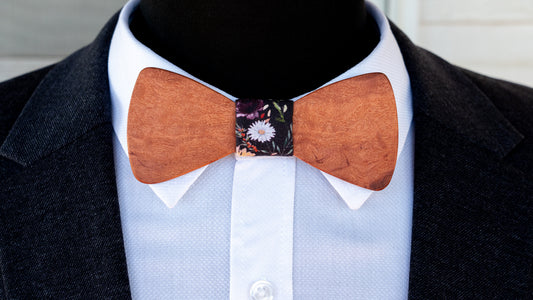 Handmade Redgum Bowtie