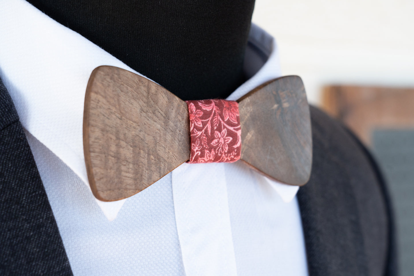 Handmade Mystery Wood Bowtie
