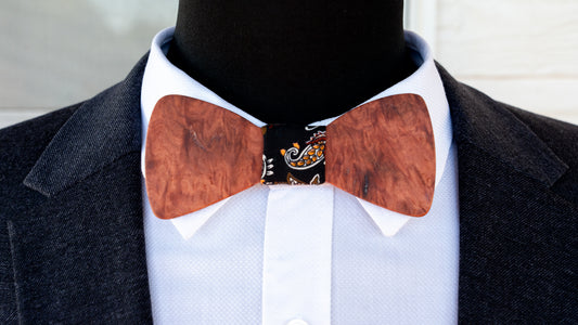 Handmade Redgum Bowtie