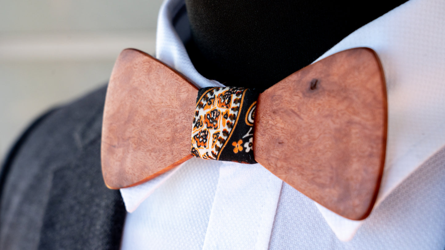 Handmade Redgum Bowtie