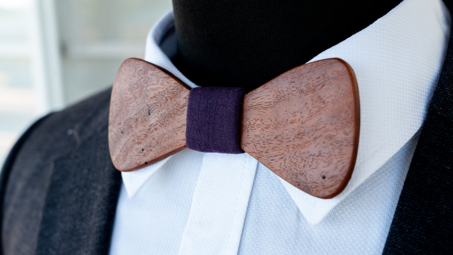 Handmade Redgum Bowtie