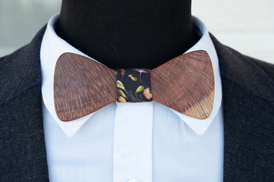 Handmade Beefwood Bowtie