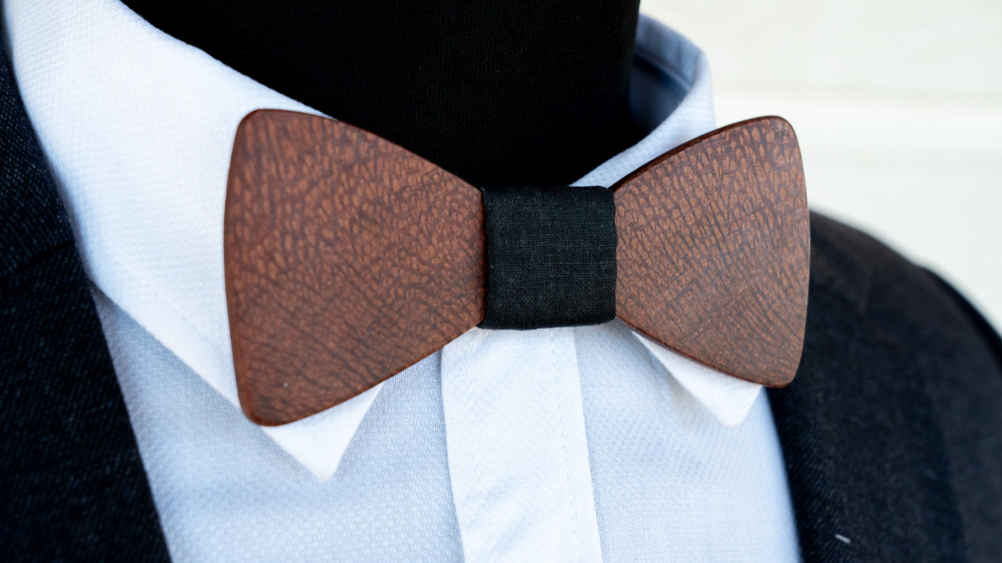Handmade Beefwood Bowtie
