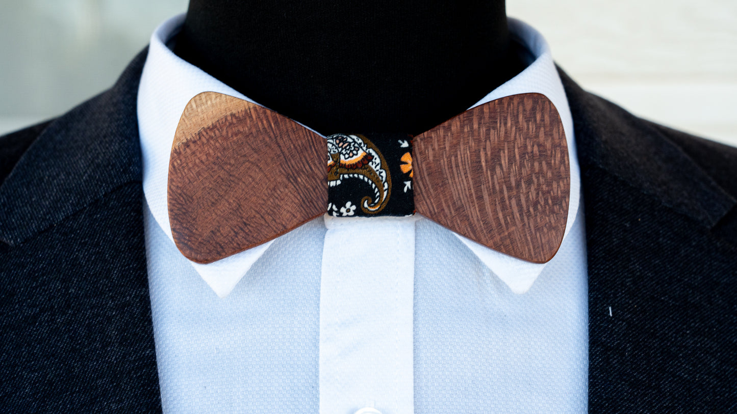 Handmade Beefwood Bowtie