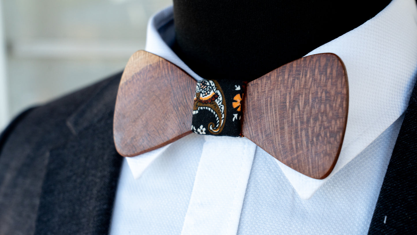 Handmade Beefwood Bowtie
