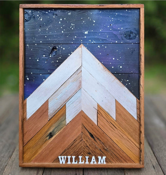 Custom Name Mountains