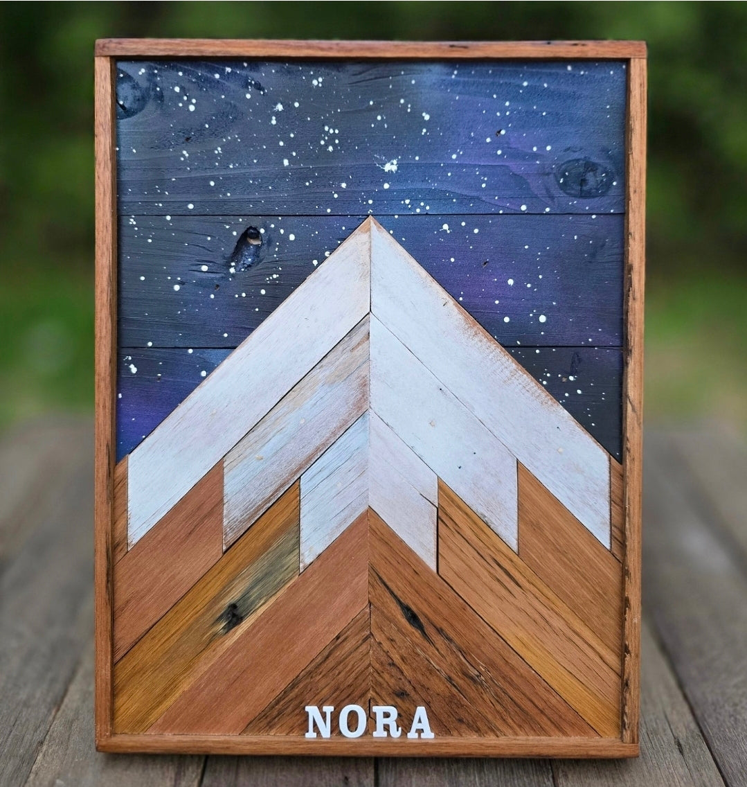 Custom Name Mountains