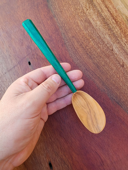 Cherry wood eating spoon