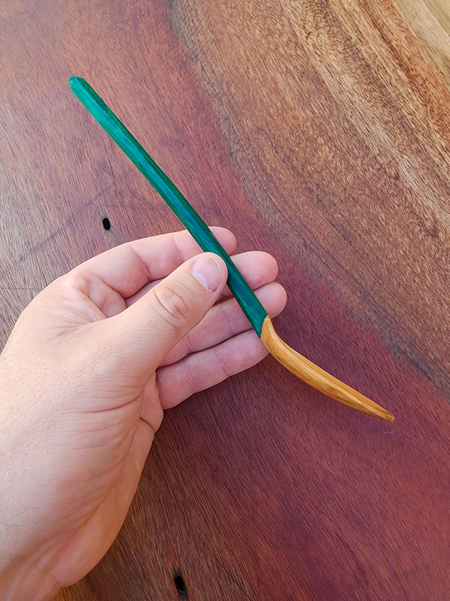 Cherry wood eating spoon