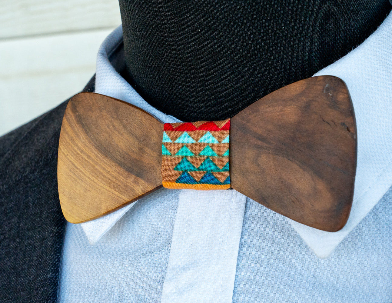 Handmade Mystery Wood Bowtie