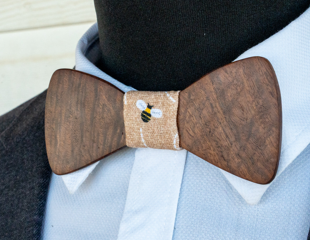 Handmade Gidgee Wood Bowtie