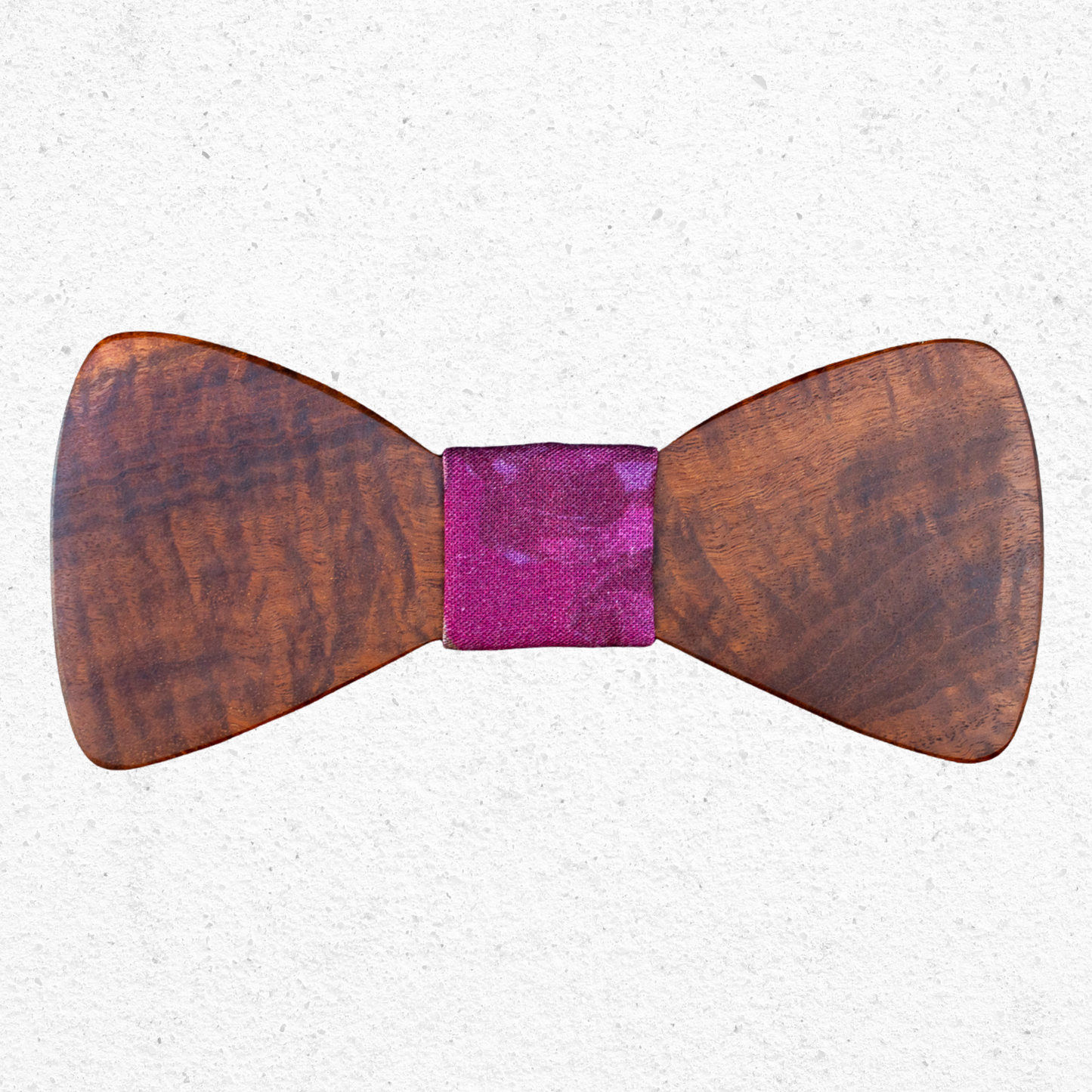 Handmade Ringed Gidgee Wood Bowtie