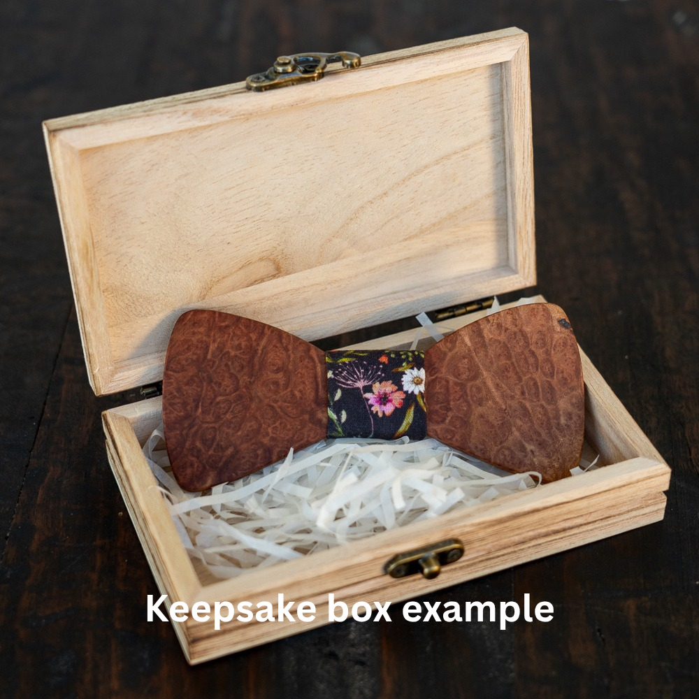 Handmade Redgum Bowtie