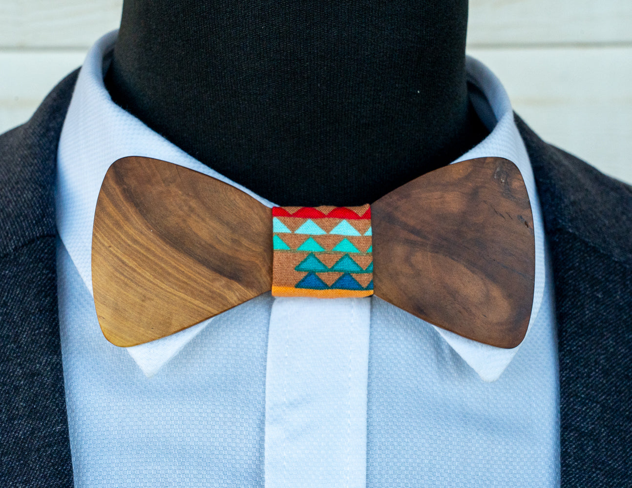 Handmade Mystery Wood Bowtie