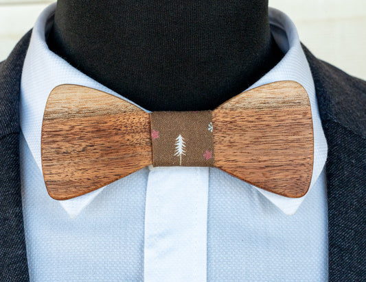 Blackwood Bowtie - Brown Centre