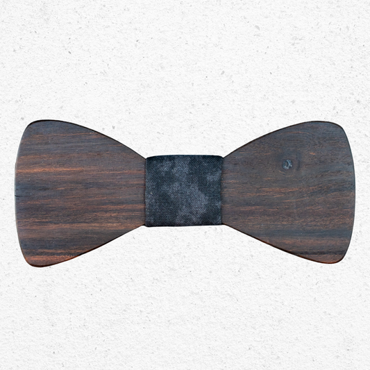 Handmade Ancient 4000yr old Redgum Bowtie