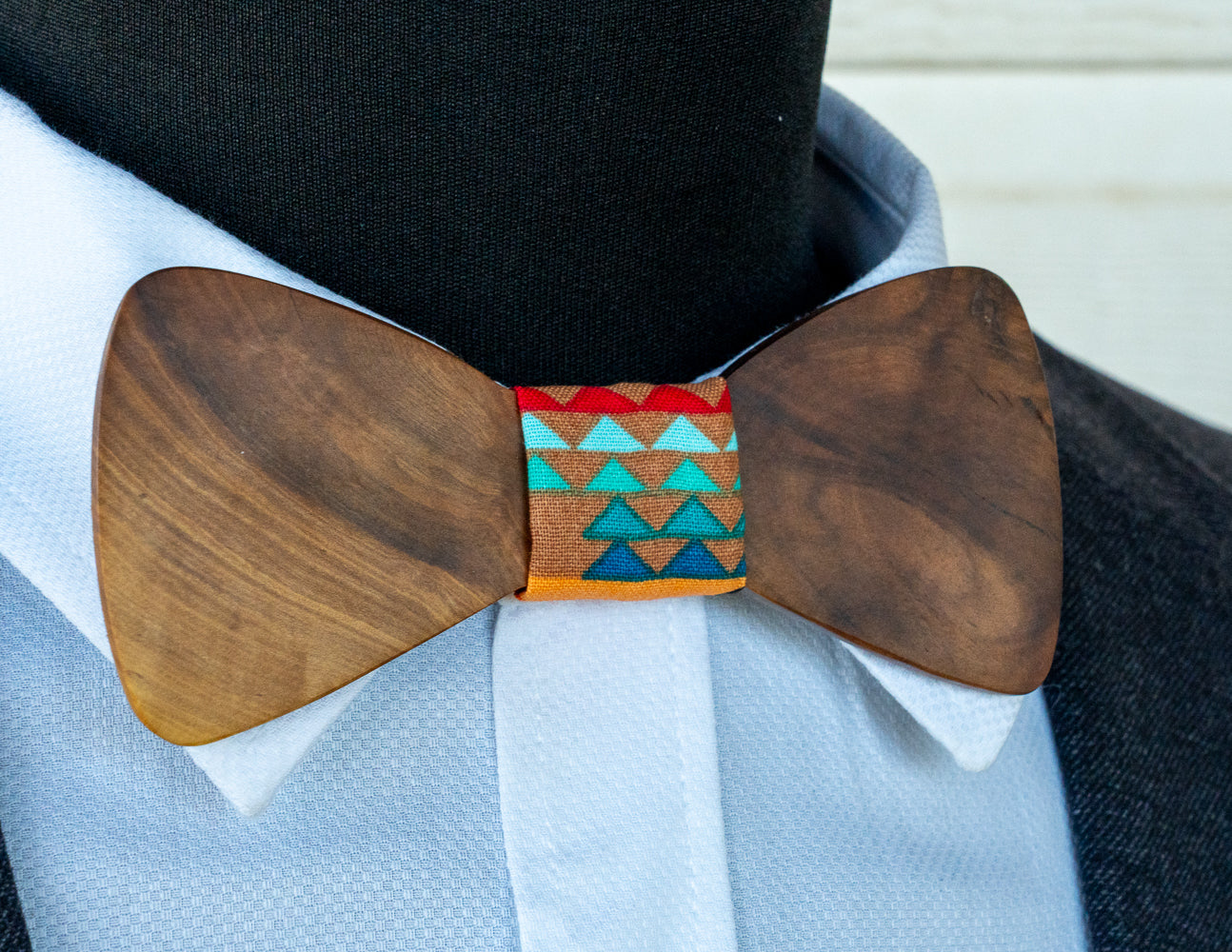 Handmade Mystery Wood Bowtie