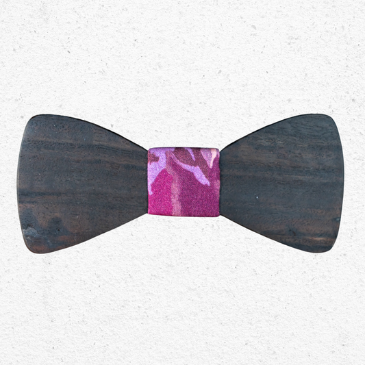 Handmade Ancient 4000yr old Redgum Bowtie