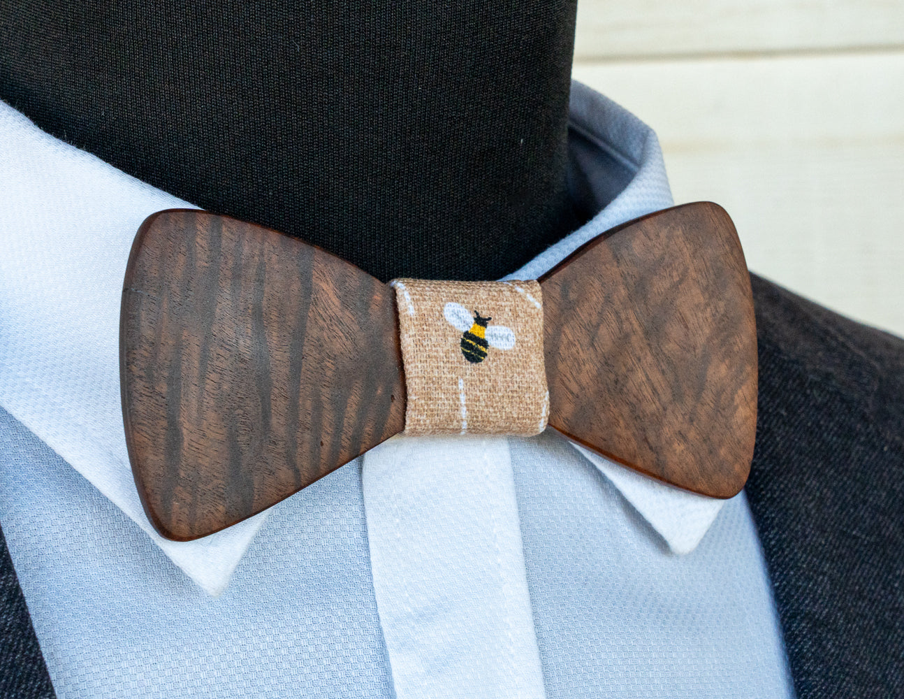Handmade Gidgee Wood Bowtie