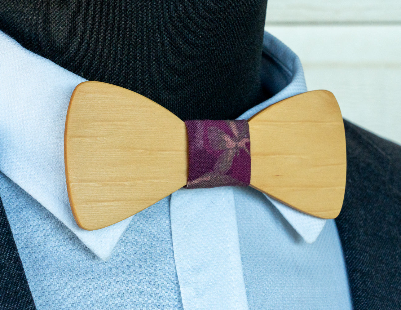 Handmade Huon Pine Bowtie