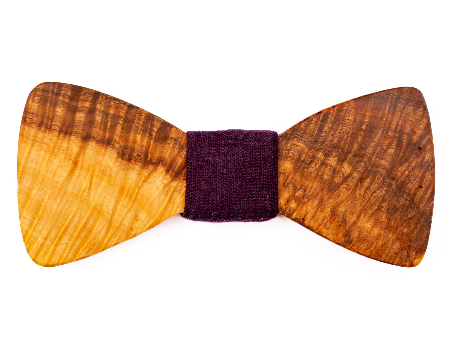Handmade Ringed Gidgee Bowtie
