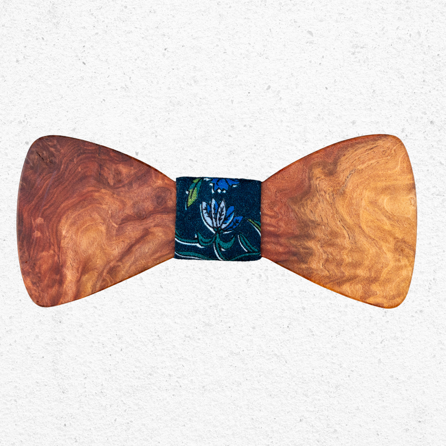 Handmade Red Mallee Burl Wood Bowtie